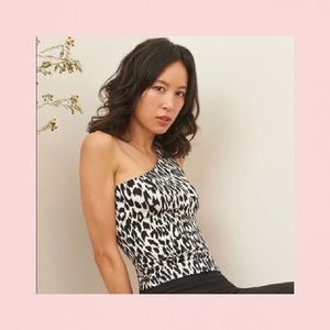 Reformation Iggy Top in Kalahari XS